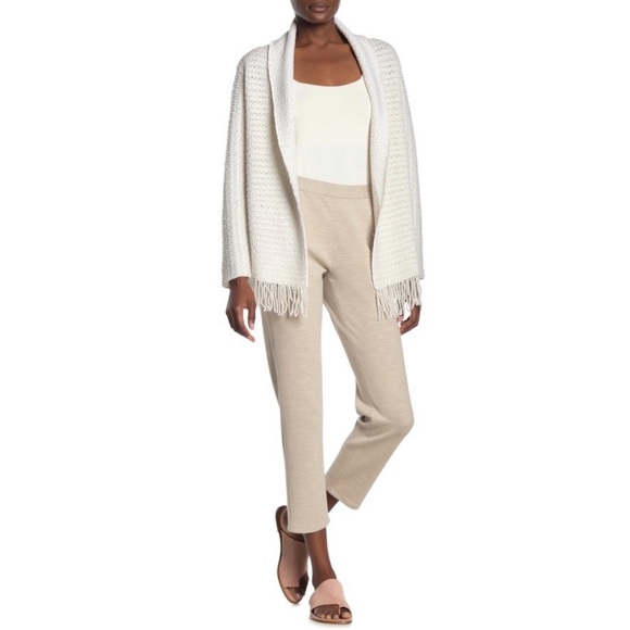 St. John Pants - St. John’s Wool Pants in Hazelnut.